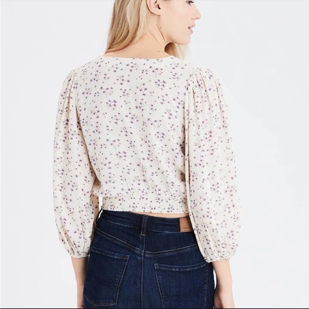 3/$15 American Eagle Wrap Around Top - Picture 2 of 4